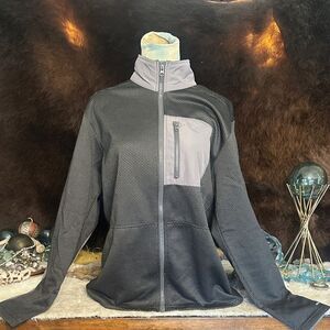 Kavu Black and Gray Patterned Jacket M (3537)